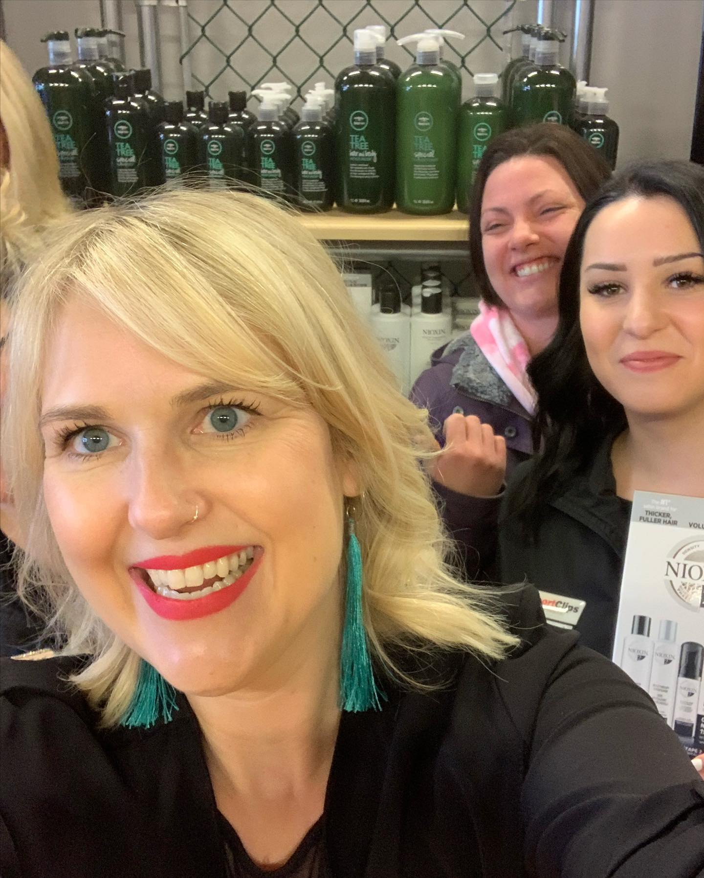 Precision haircut styled at Fabstyle salon